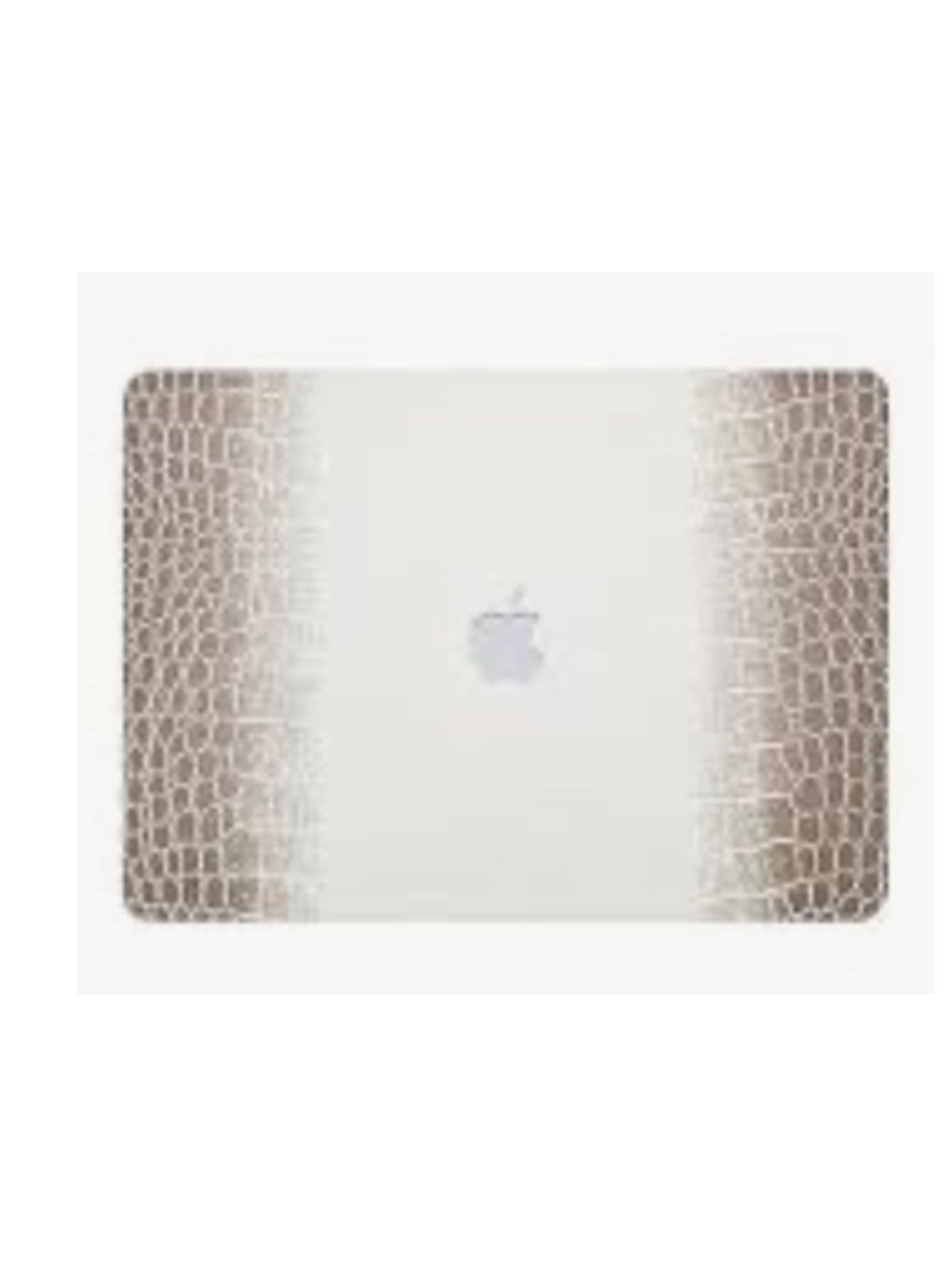 HEAVEN MAYHEM| 
Breezy 13 Pro Case MacBook Case for 13 Pro White & Gray| NWOB